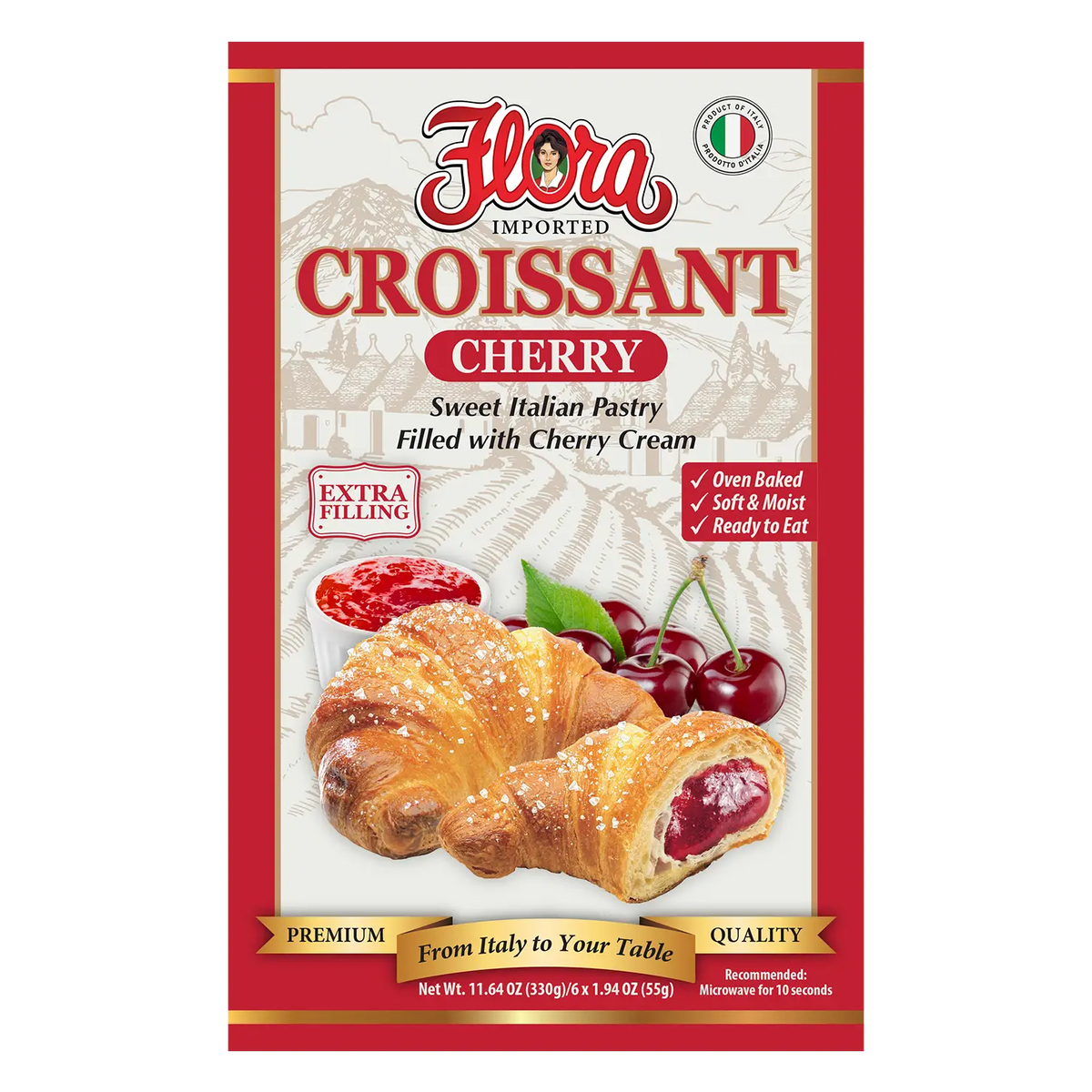 Cherry Croissants – Flora Foods