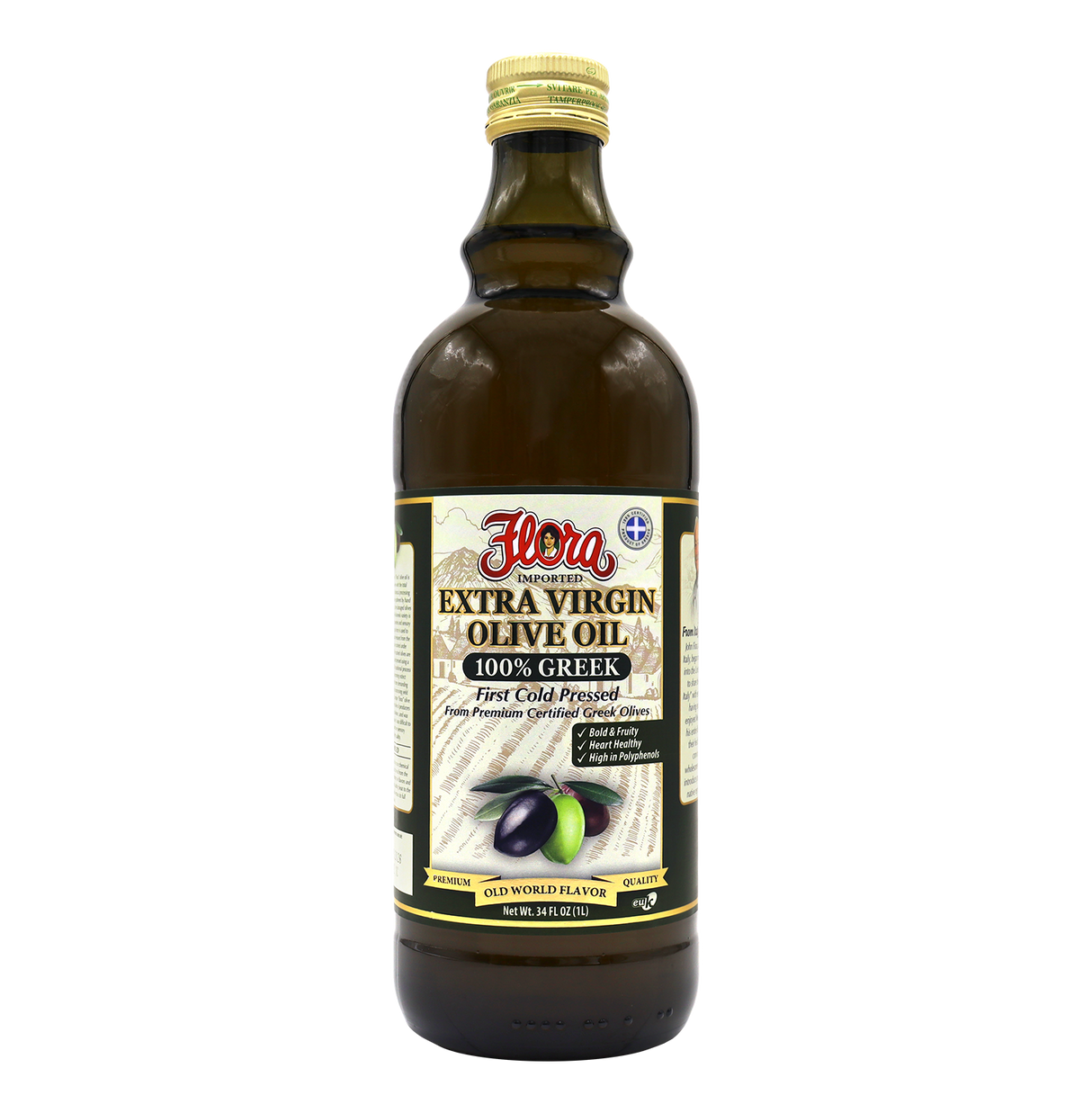 The VIRAL Flora 100% Greek Extra Virgin Olive Oil – First Cold Pressed image 0