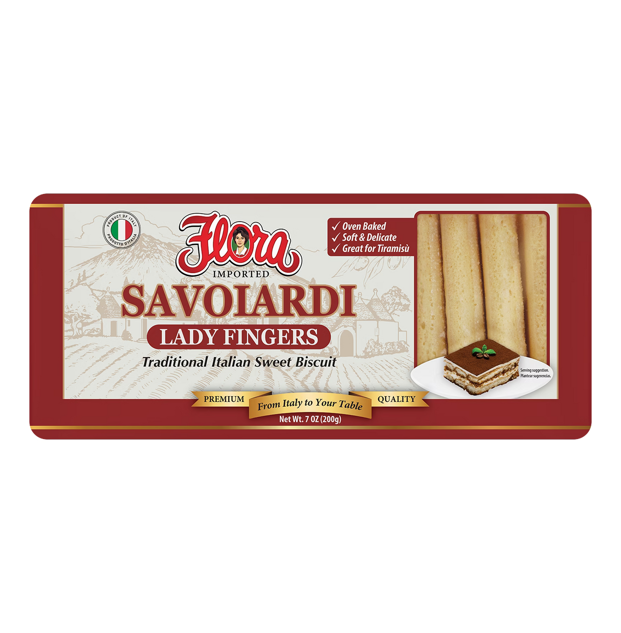 Savoiardi Lady Fingers - 200g image 0