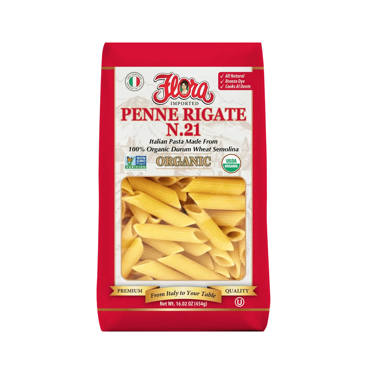 Italian Organic Penne Rigate #21 image 0