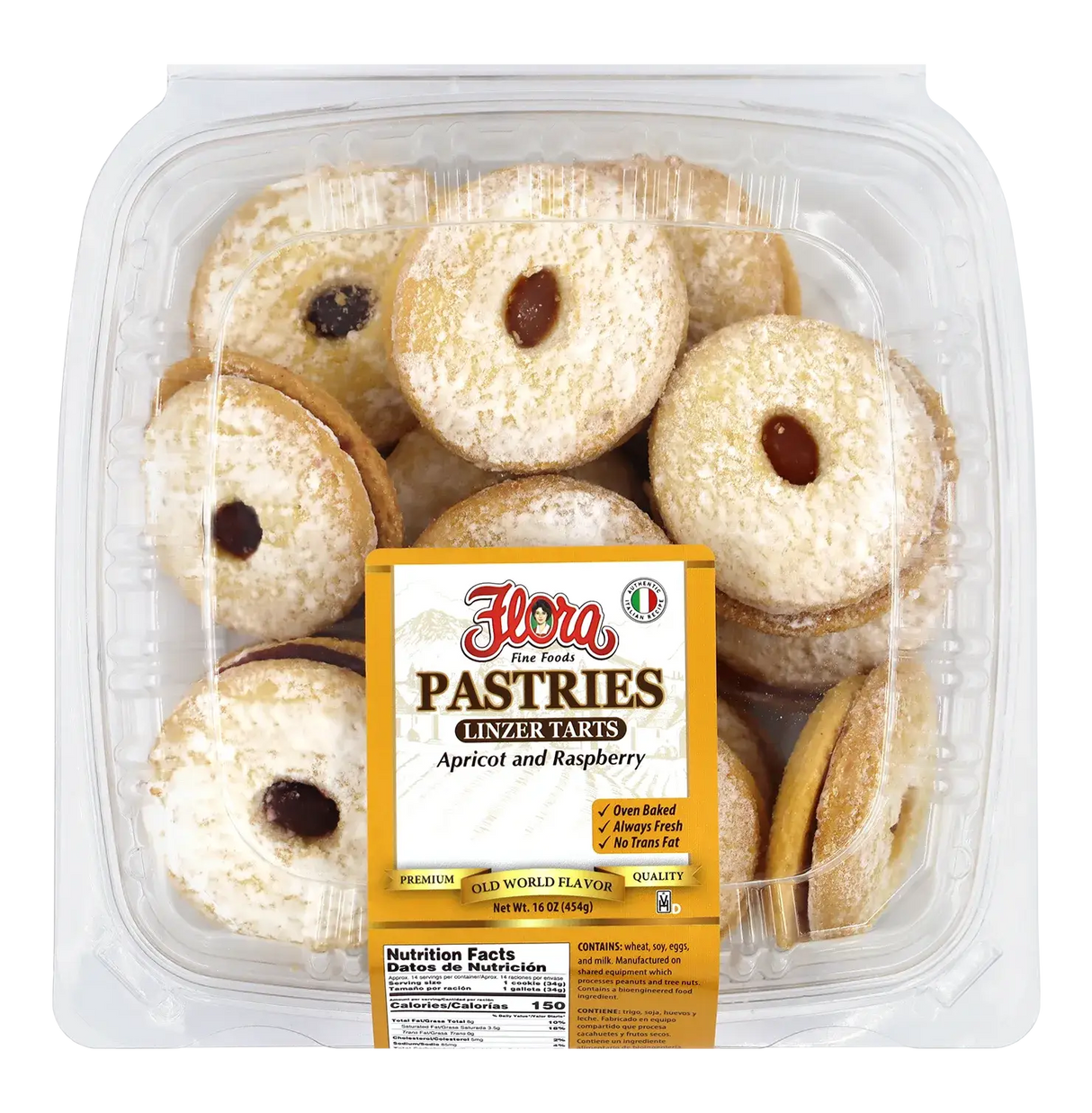 Linzer Tarts - Apricot and Raspberry image 0