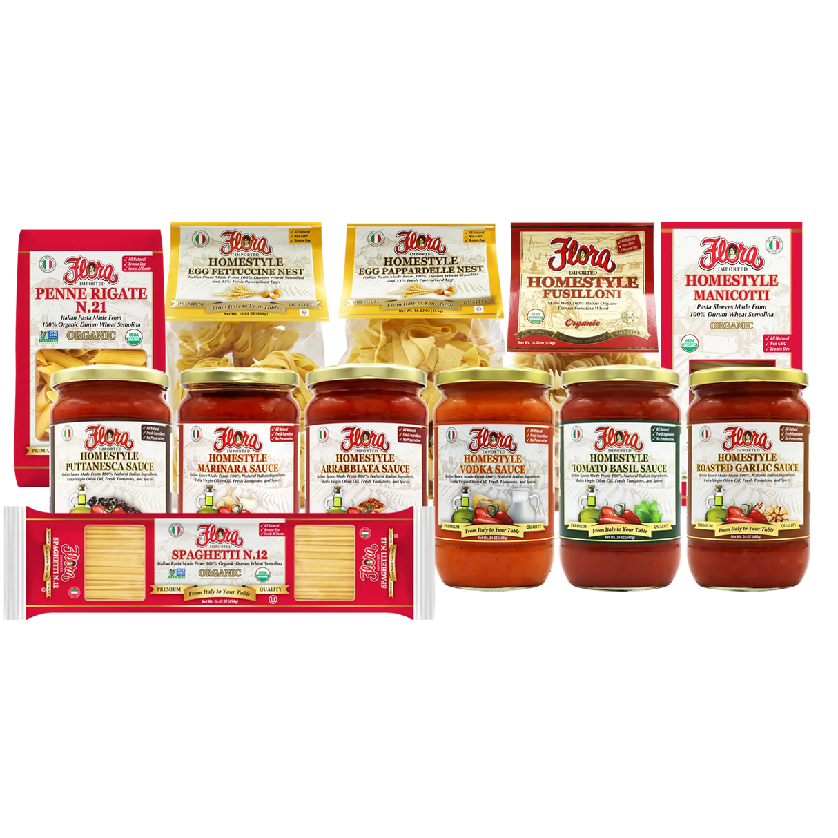 Pasta and Sauce Sampler image 0
