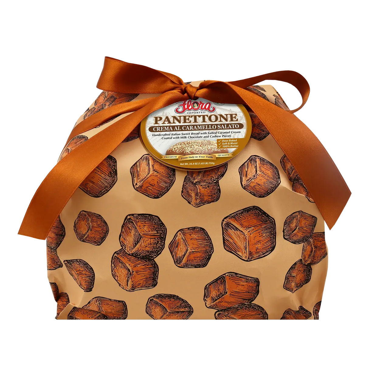 Handmade Panettone - Salted Caramel image 0