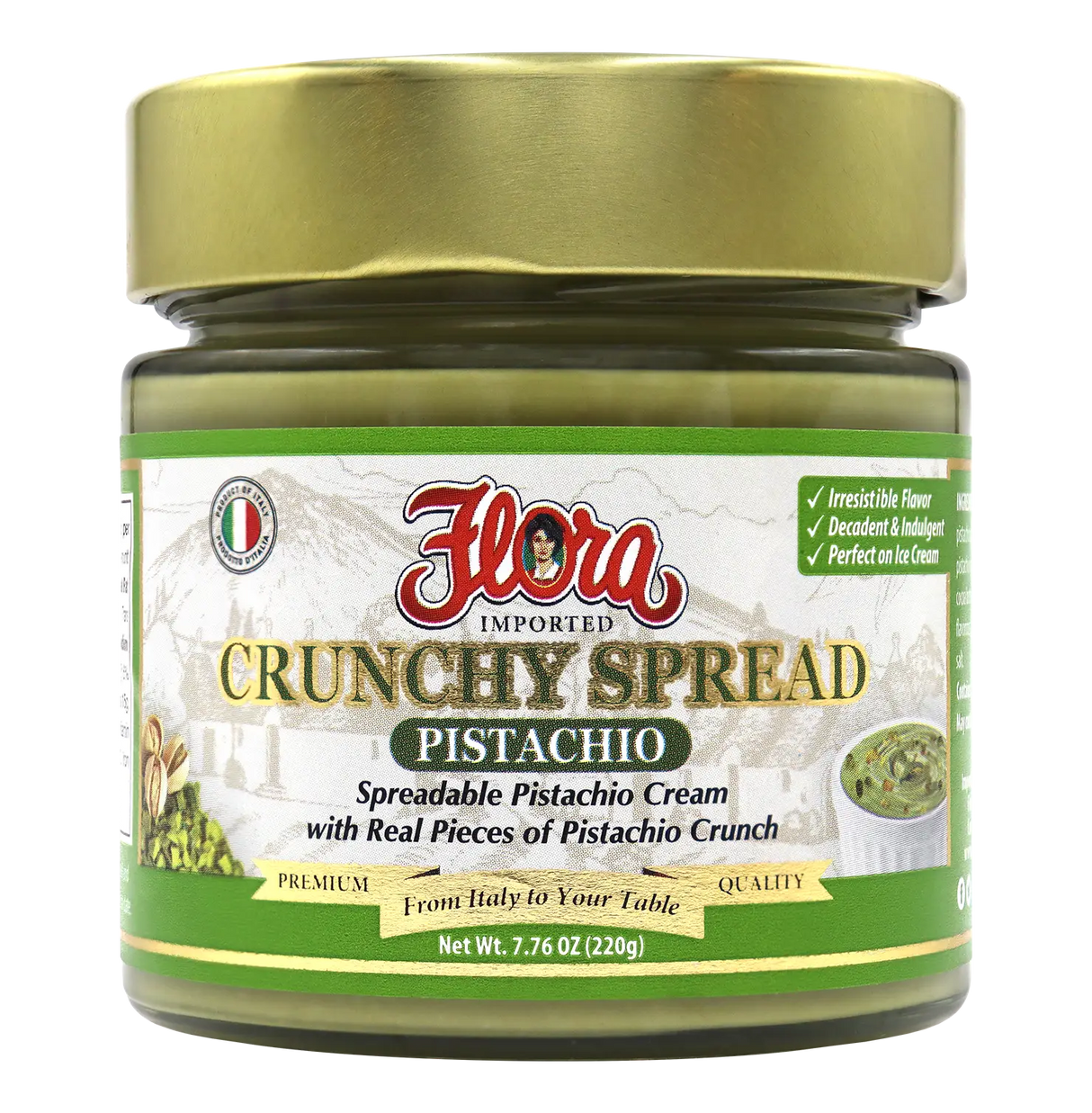 Pistachio Crunchy Spread - 7.76oz image 0