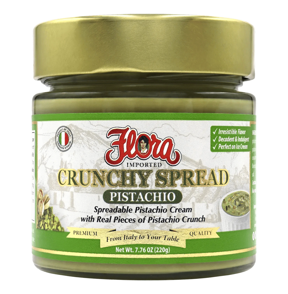 Pistachio Crunchy Spread - 7.76oz image 0