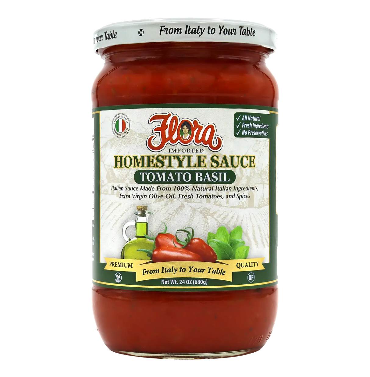 Homestyle Tomato Basil Pasta Sauce image 0