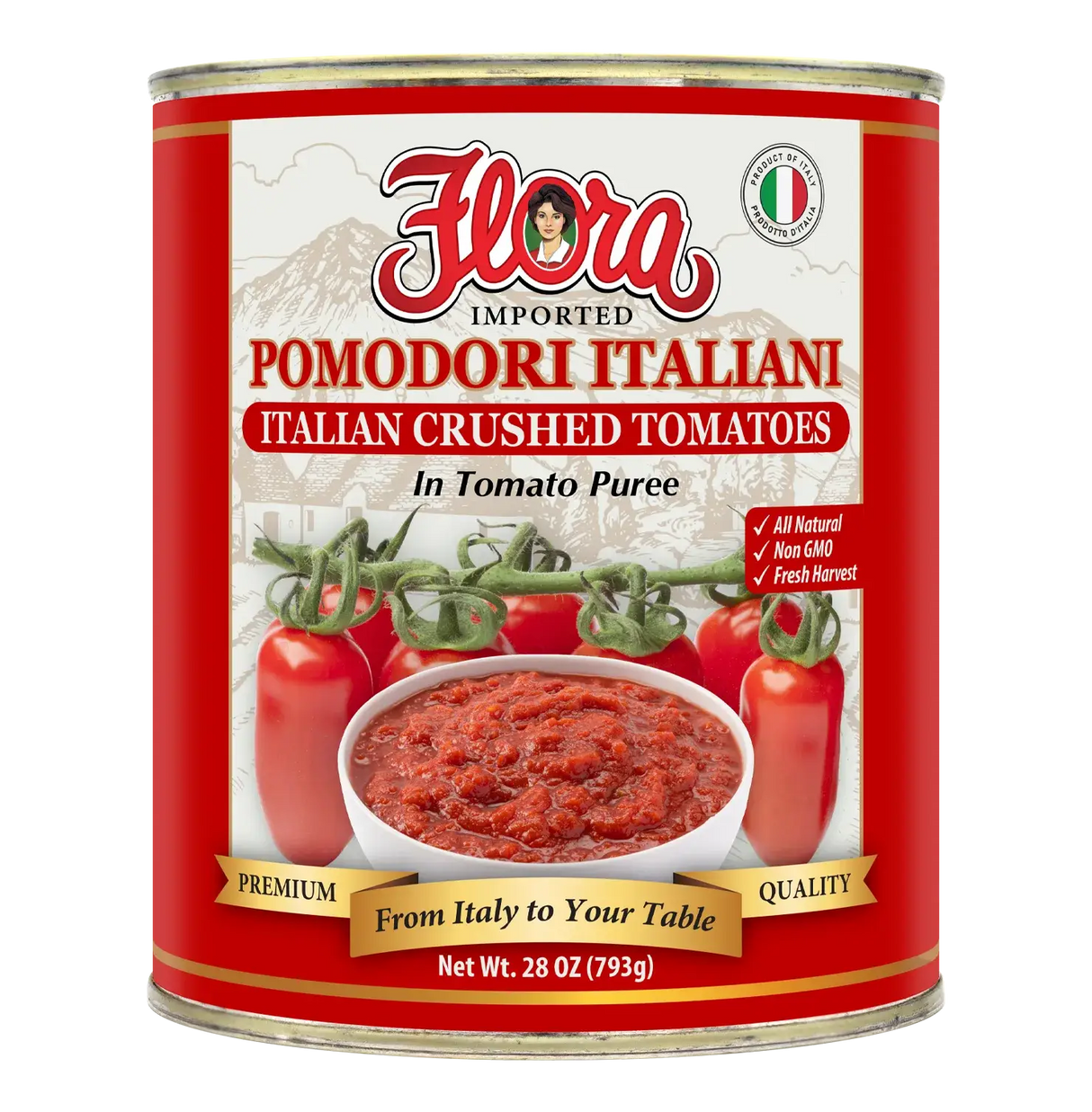 Italian Crushed Tomatoes - 28oz image 0