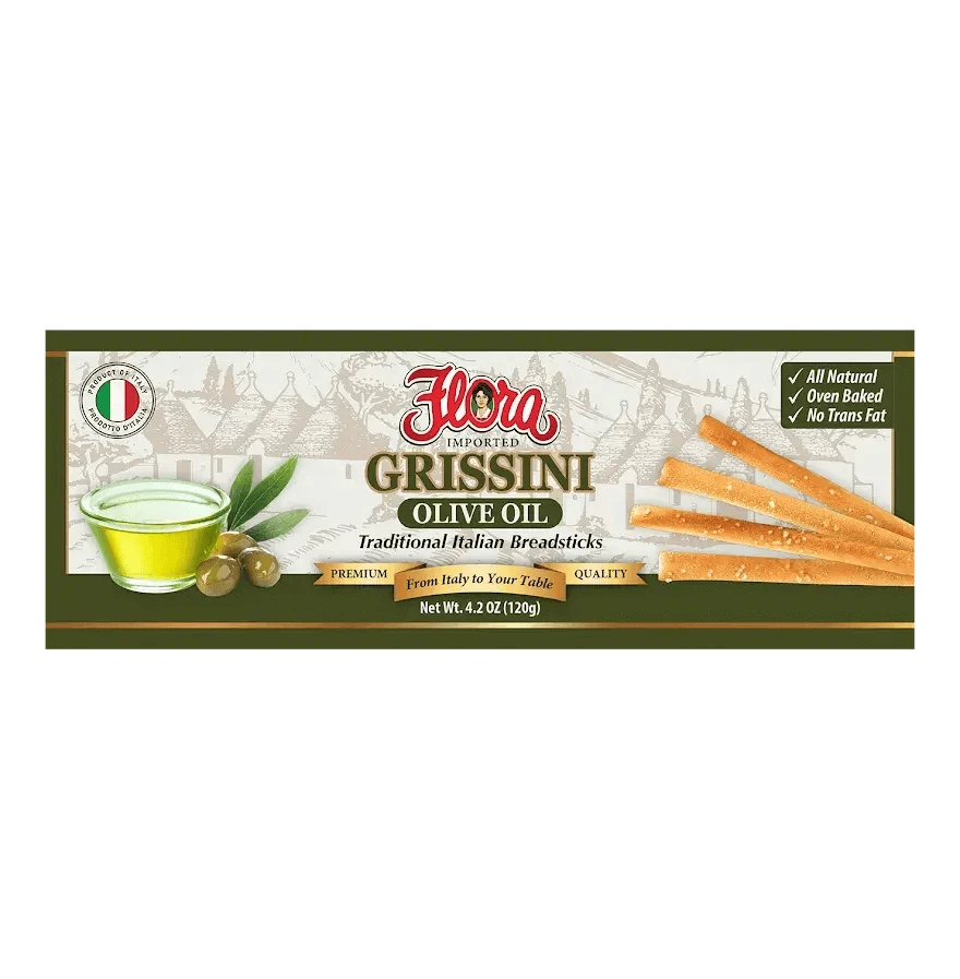 Grissini Olive Oil – Italian Breadsticks image 0