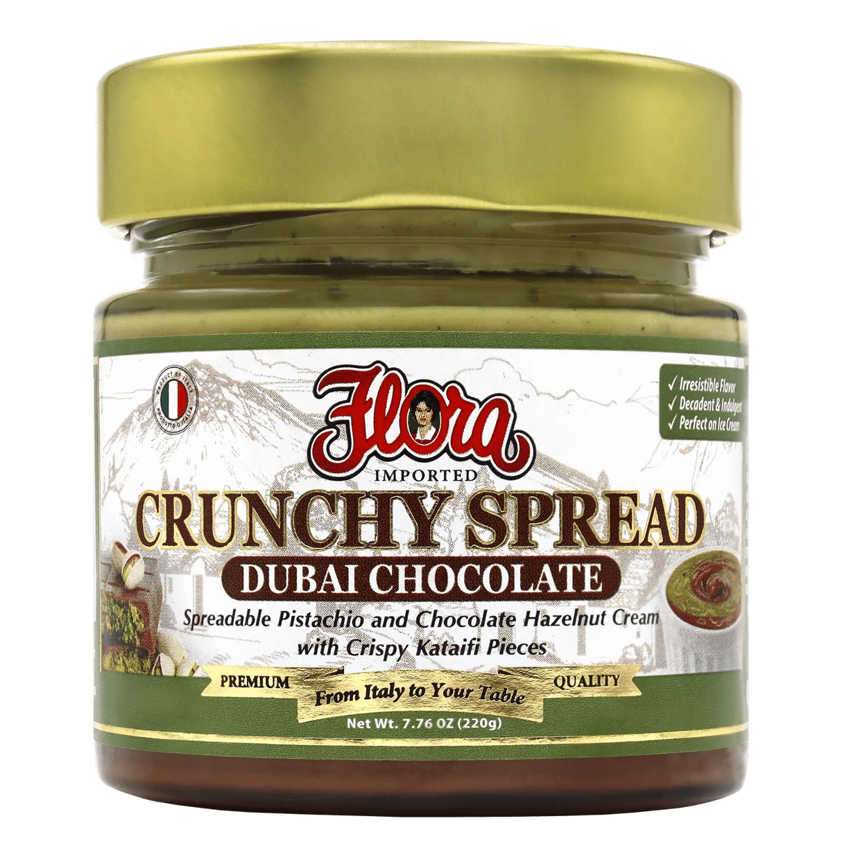 Dubai Chocolate Crunchy Spread - 7.76oz image 0