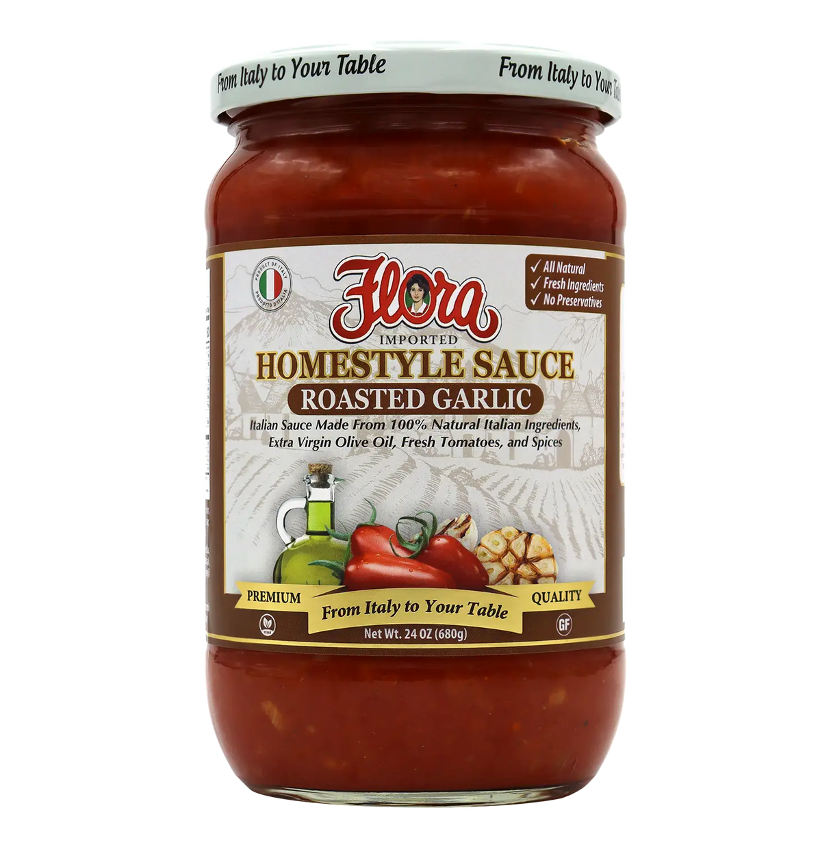 Homestyle Roasted Garlic Pasta Sauce image 0