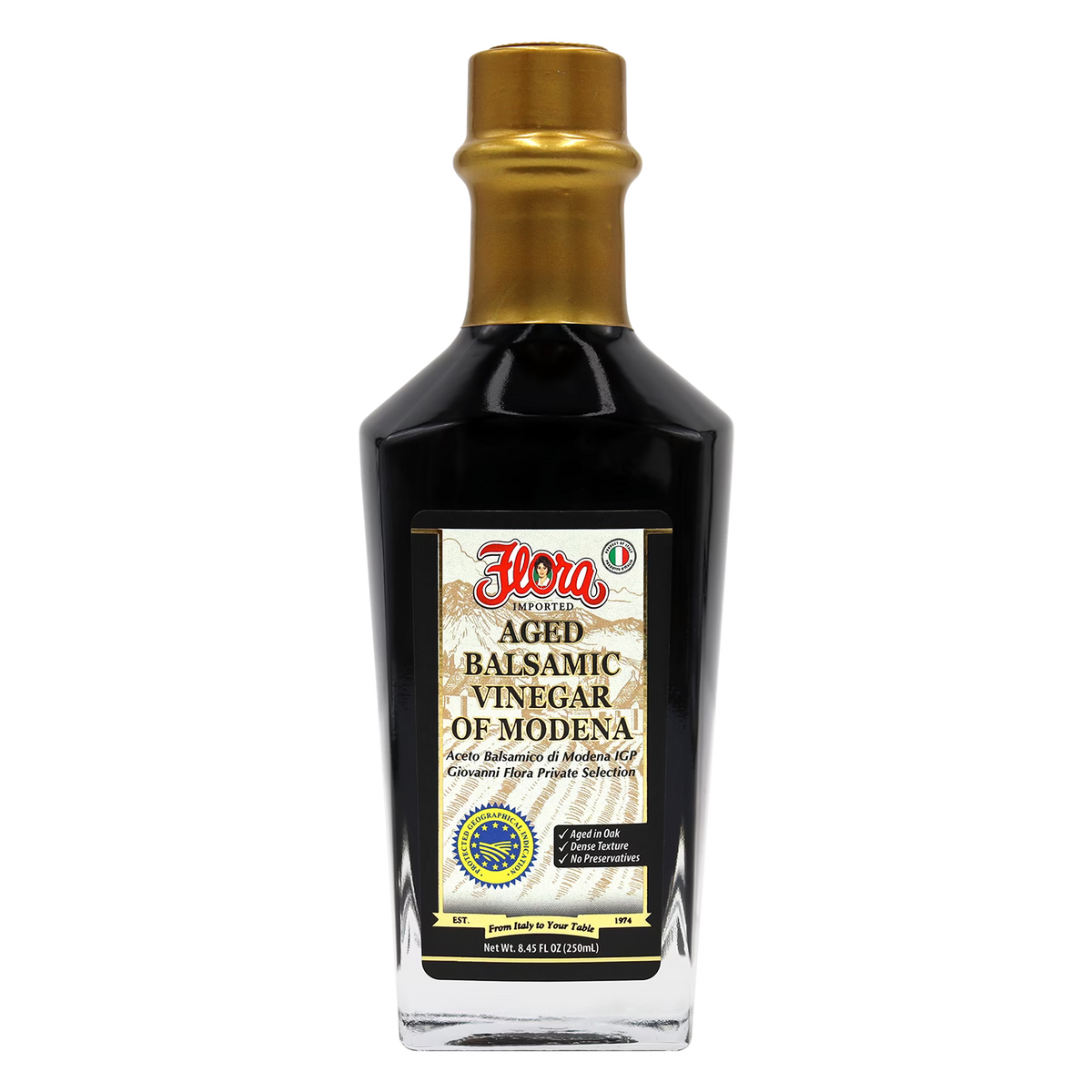 Aged Balsamic Vinegar of Modena - 8.5oz – Flora Foods