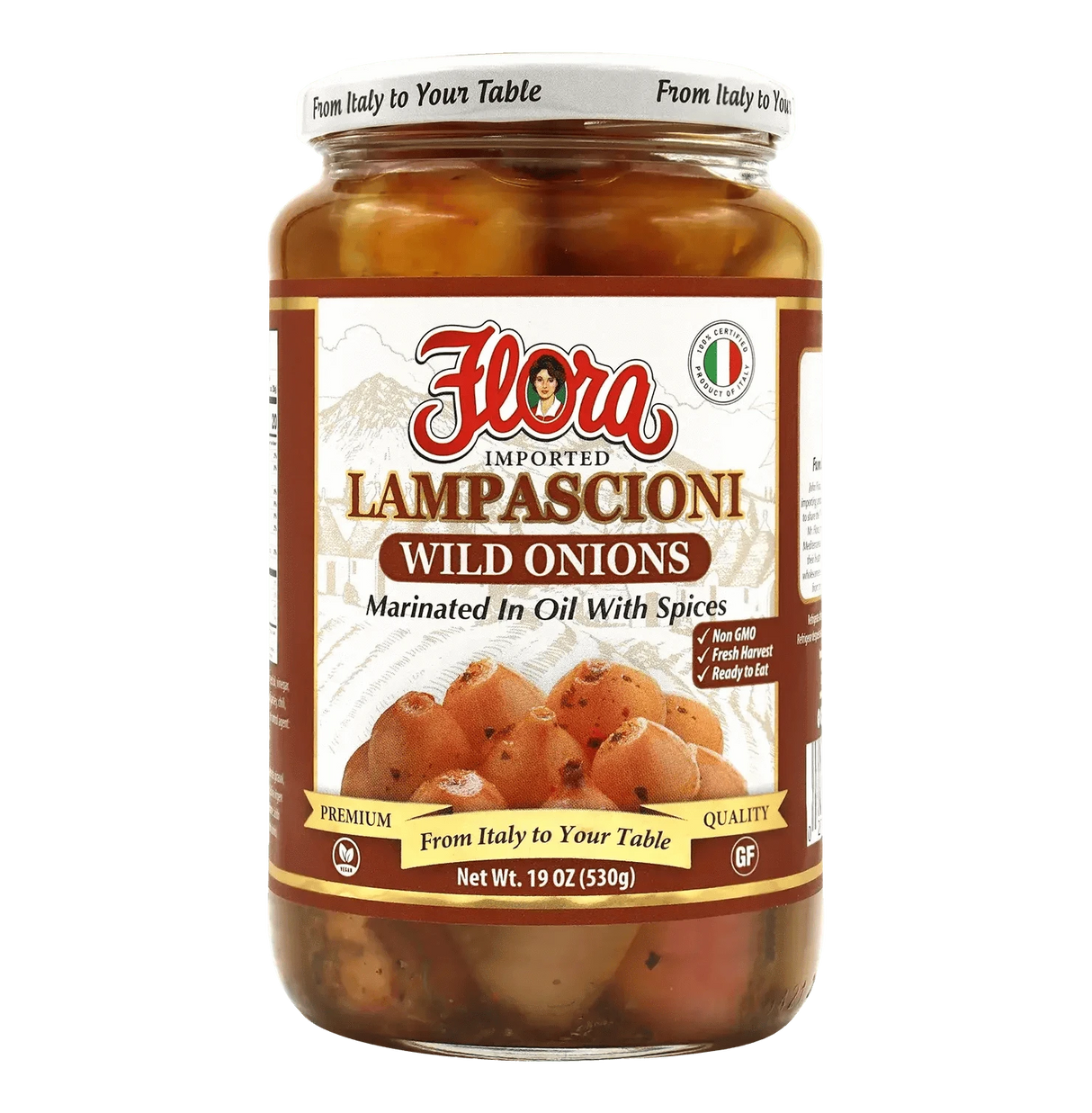 Lampascioni Wild Onions – Marinated in Oil & Spices image 0