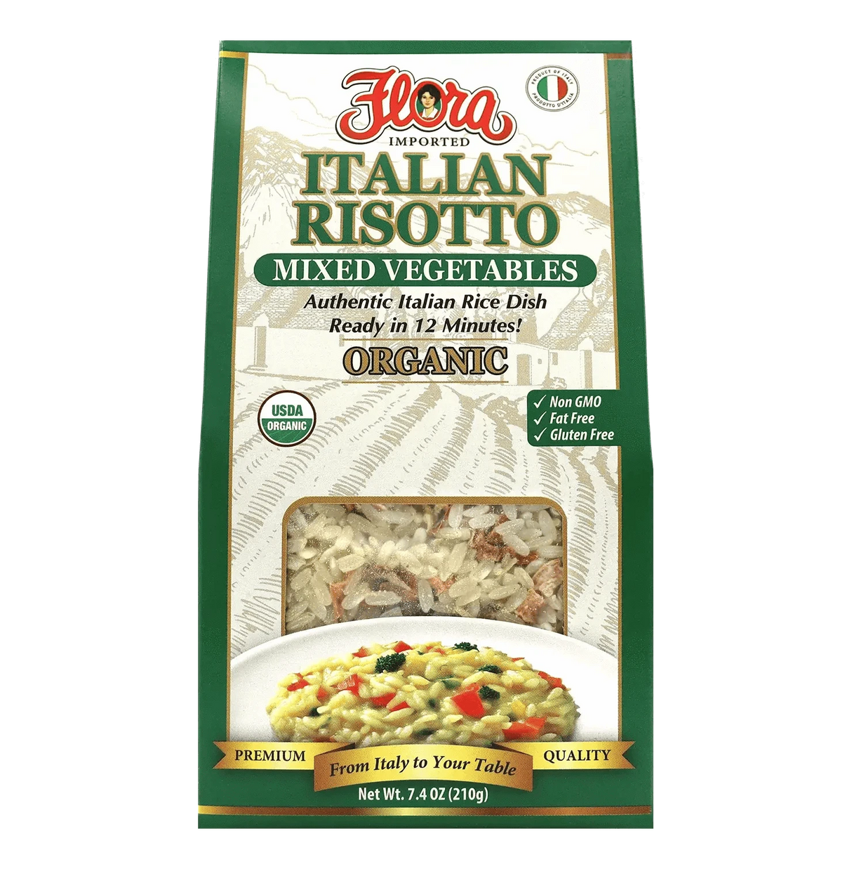 Italian Risotto - Mixed Vegetables image 0