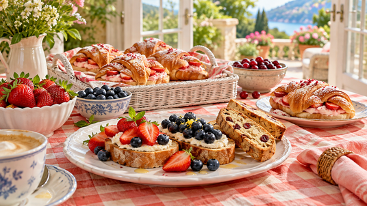 Berry Breakfast Table Set — serving inspiration