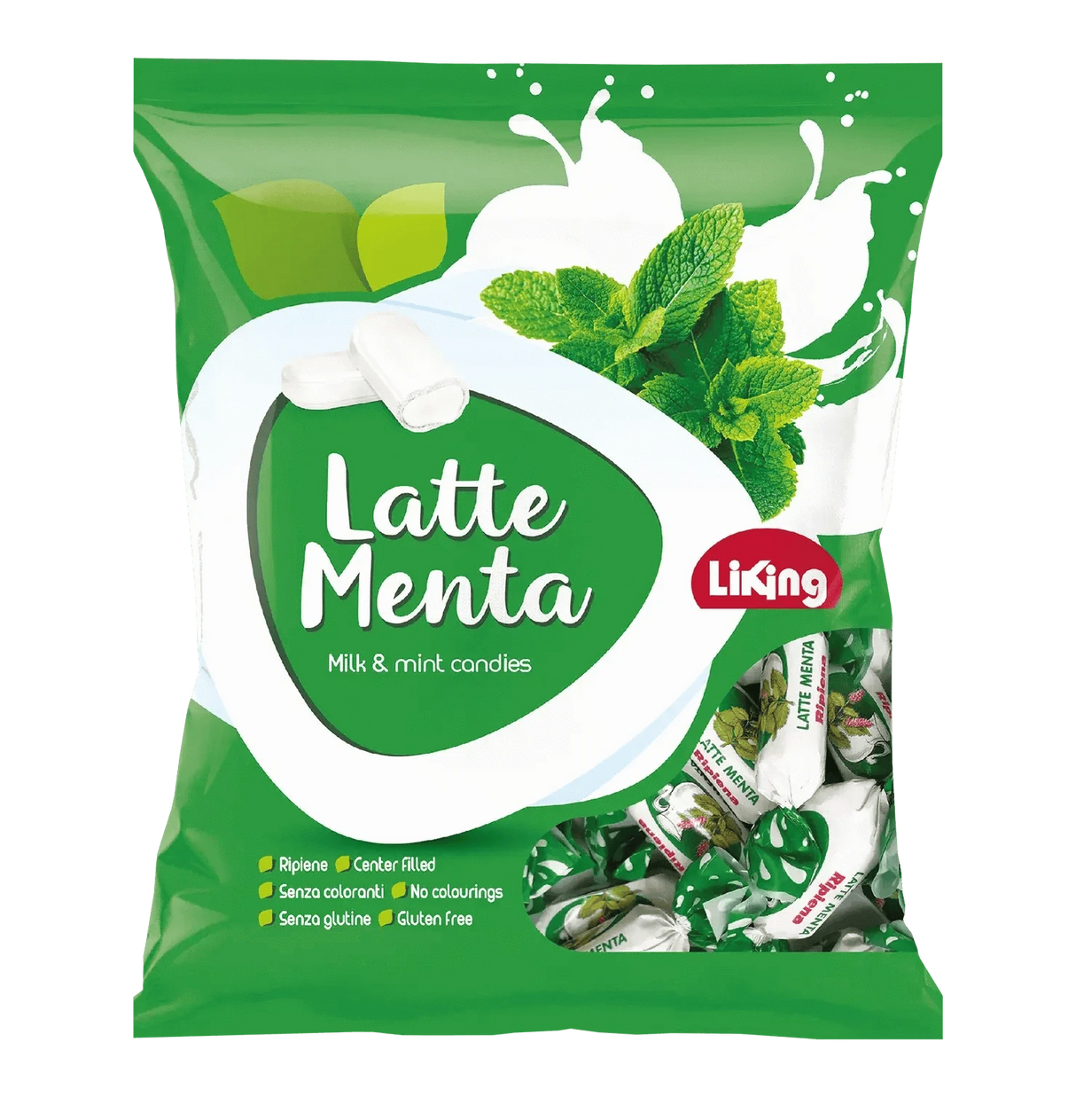 LiKing Latte Menta Milk & Mint Candies image 0