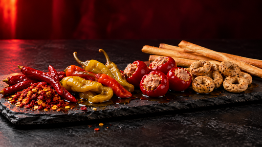 Calabrian Fire Aperitivo Tasting Chest — serving suggestion