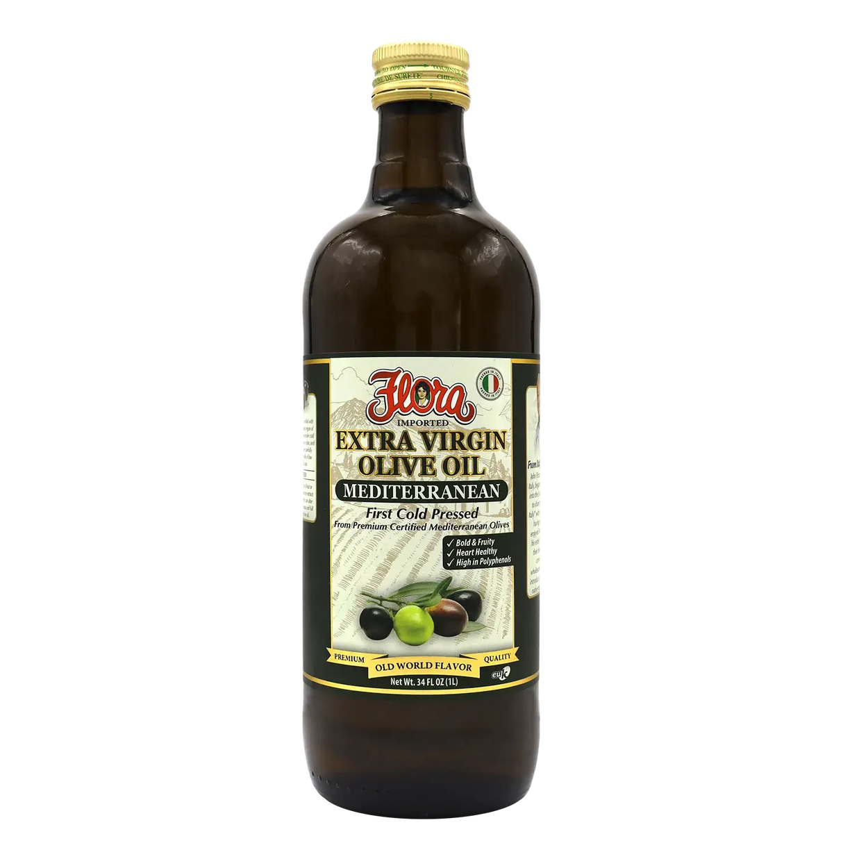 Extra Virgin Olive Oil 100% Mediterranean - 1L image 0