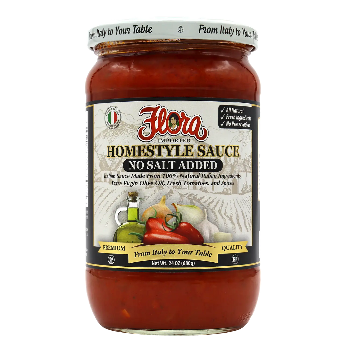 Homestyle No Salt Added Pasta Sauce image 0
