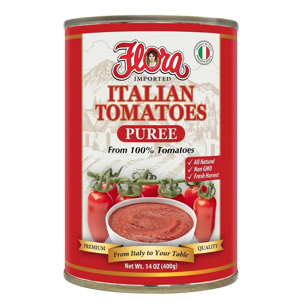 Italian Puree Tomatoes - 14oz image 0