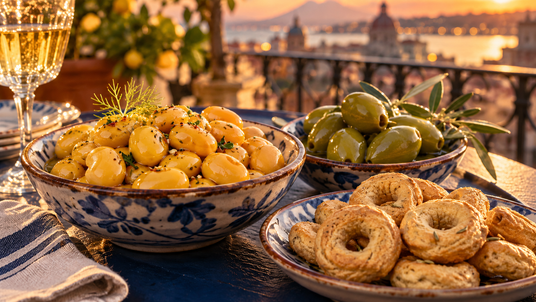 Lupini Aperitivo Sharing Selection — finished recipe serving suggestion