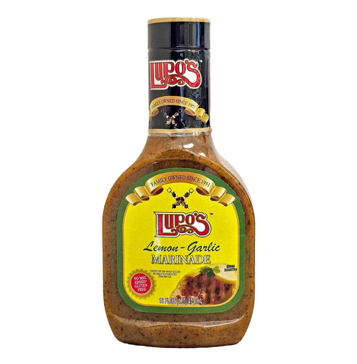 Lupo's Lemon-Garlic Marinade - 16 oz
