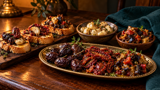 Mediterranean Deep-Flavor Grazing Pantry — serving suggestion