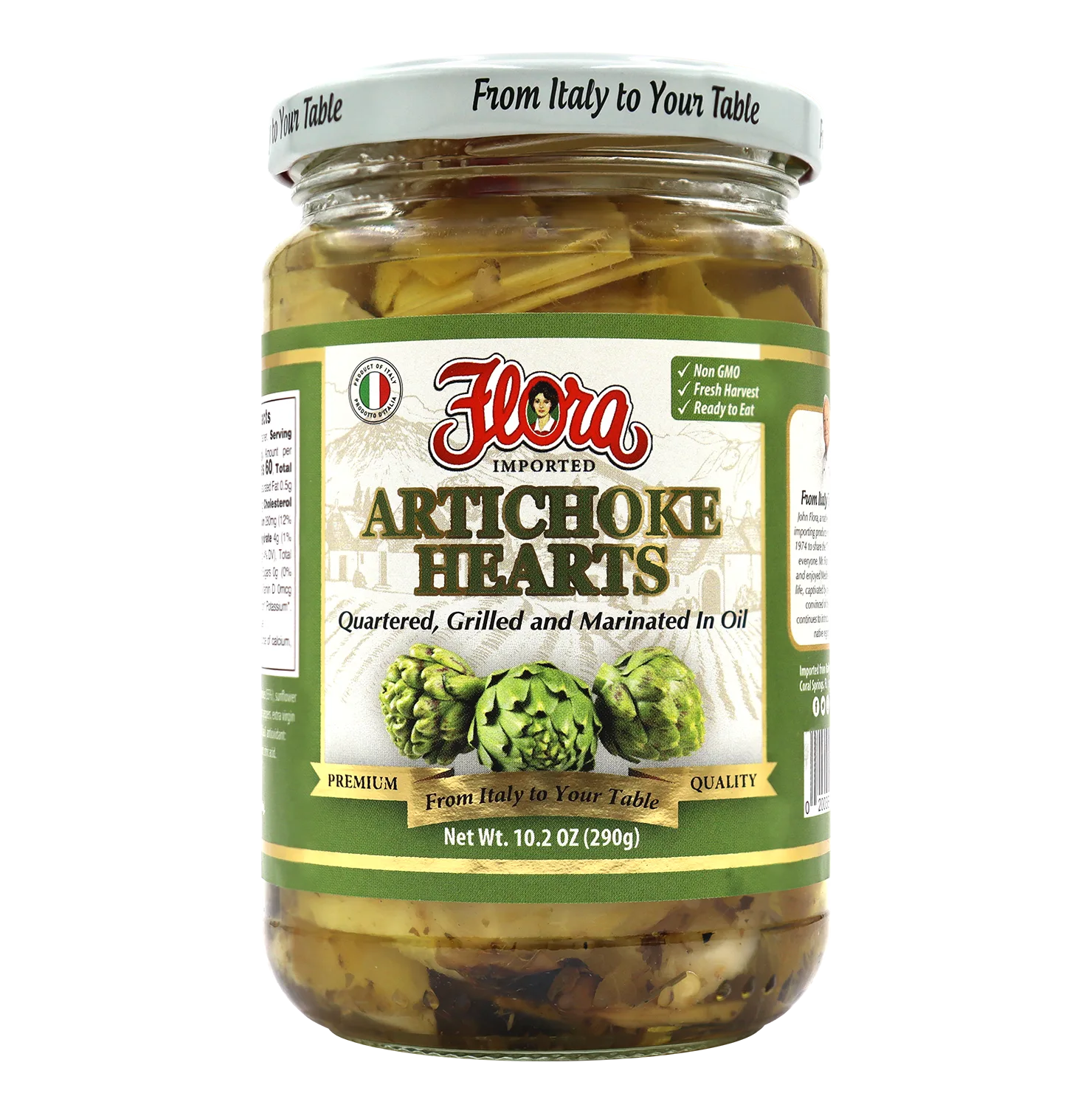 Artichoke Quarters Grilled & Marinated - 10oz – Flora Foods