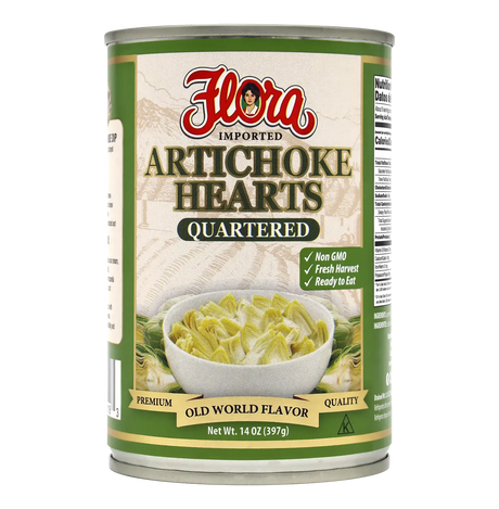 Artichoke Quarters in Brine - 14oz image 0