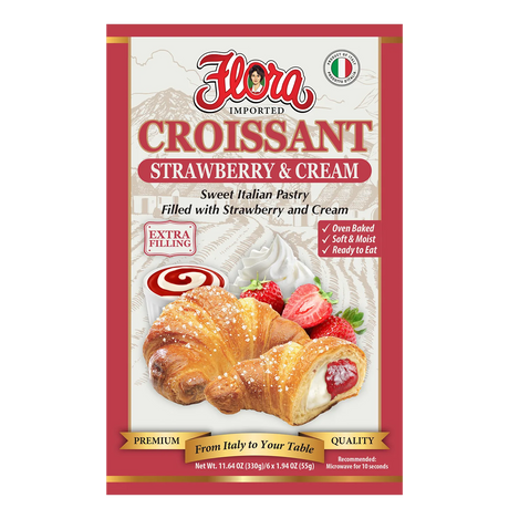 Strawberry & Cream Croissants image 0