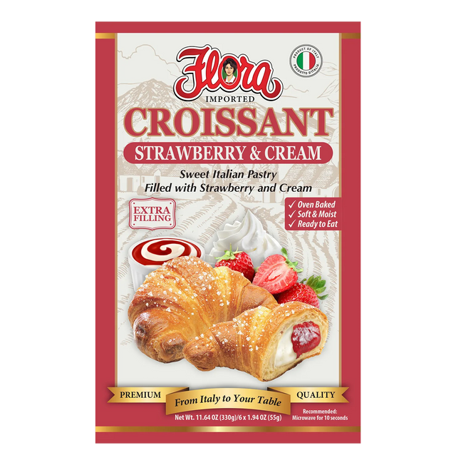 Strawberry & Cream Croissants image 0