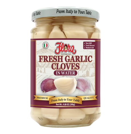 Fresh Garlic Cloves in Water image 0