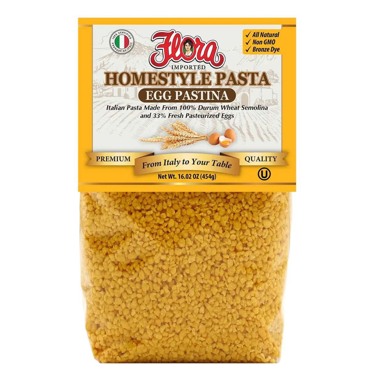 Homestyle Egg Pastina image 0