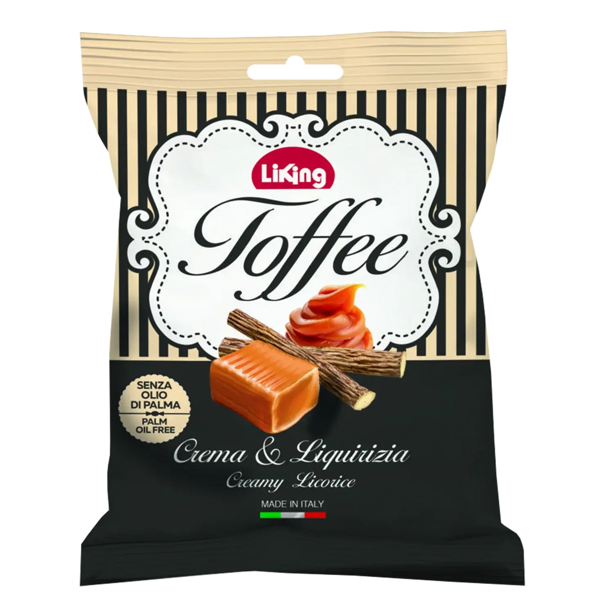 LiKing Toffee Crema & Liquirizia ‚Äì Creamy Licorice image 0