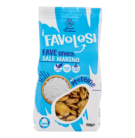 I Favolosi Fave Snack Sale Marino ‚Äì 150g image 0