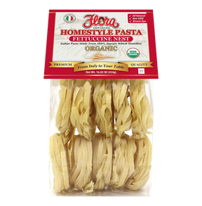 Homestyle Organic Fettuccine Nest Pasta image 0