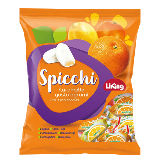 LiKing Spicchi Citrus Mix Center Filled Candies image 0