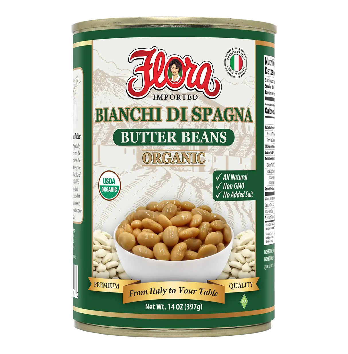 Organic Butter Beans image 0
