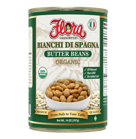 Organic Butter Beans image 0