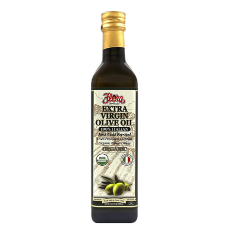 100% Italian Organic Extra Virgin Olive Oil - 16.9oz image 0