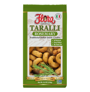 Taralli Rosemary ‚Äì Italian Snack Crackers image 0