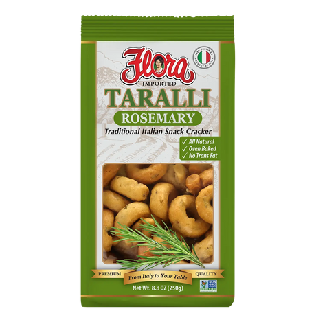 Taralli Rosemary ‚Äì Italian Snack Crackers image 0