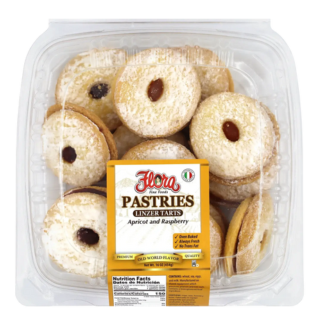 Linzer Tarts - Apricot and Raspberry image 0