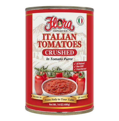 Italian Crushed Tomatoes - 14oz image 0