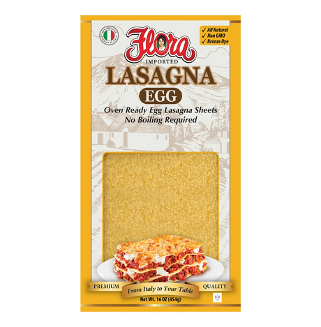 Lasagna All'uovo - Oven Ready Egg Lasagna Sheets image 0