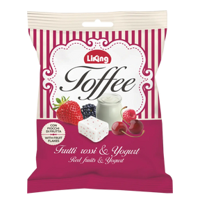LiKing Toffee Frutti Rossi & Yogurt ‚Äì Red Fruits & Yogurt image 0