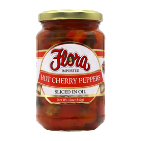 Hot Cherry Peppers Sliced In Oil image 0