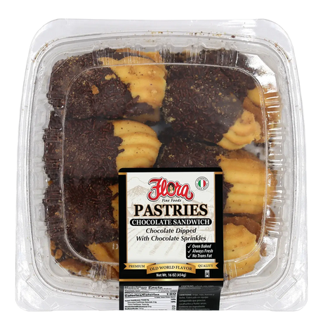 Italian Style Chocolate Sandwich Cookies image 0