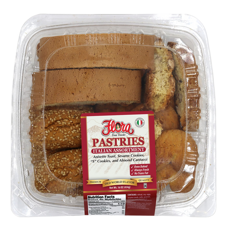 Italian Assortment - Anisette Toast, Sesame Cookies, S Cookies, Almond Cantucci image 0