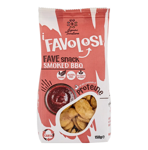 I Favolosi Fave Snack Smoked BBQ ‚Äì 150g image 0