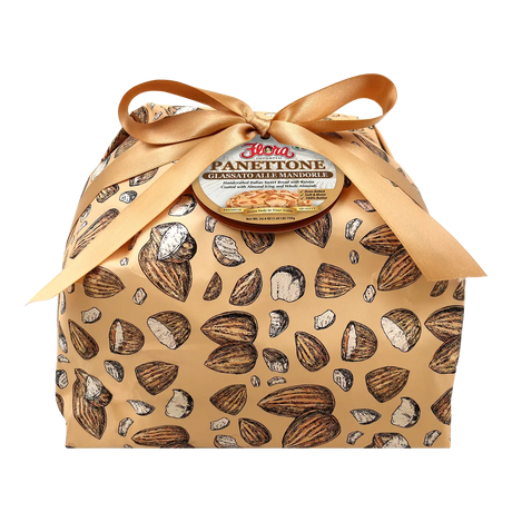 Handmade Panettone - Glazed with Almonds image 0